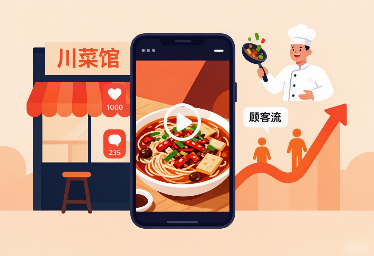 某餐饮品牌短视频运营